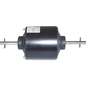 Fan motor, medium size, with double shaft 24V